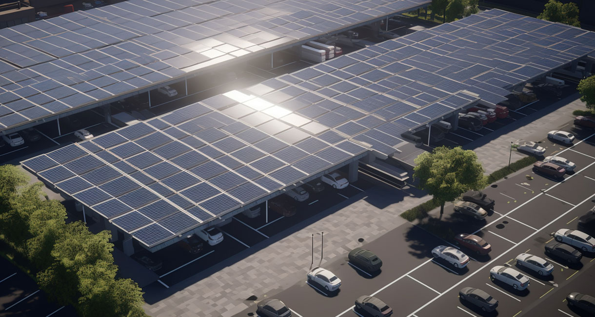 Sistem Pemasangan Solar Carport