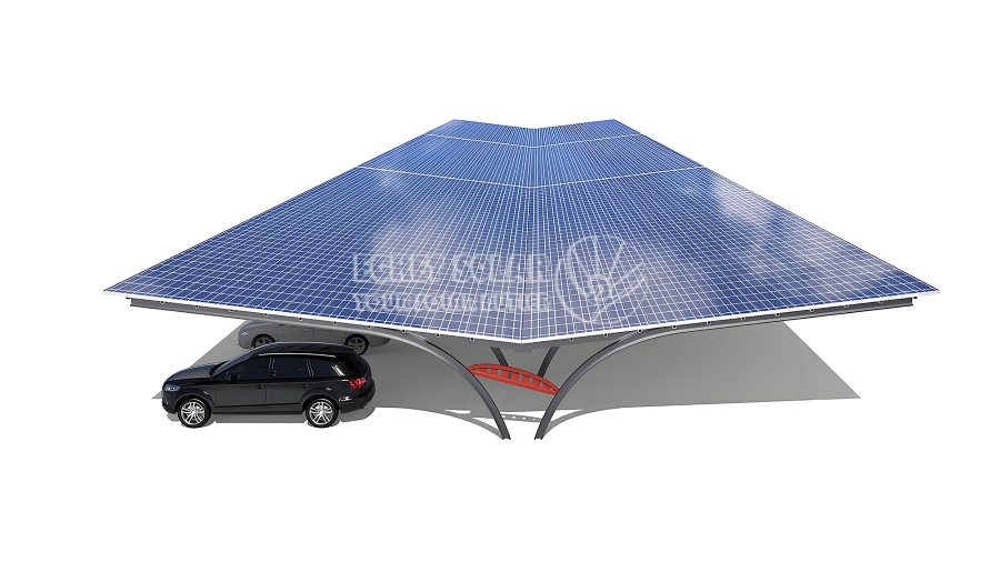 Carport Solar Carbon Steel Cocog kanggo Panggunaan Outdoor?