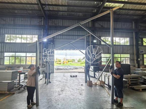 60MW tatanan bracket baja karbon