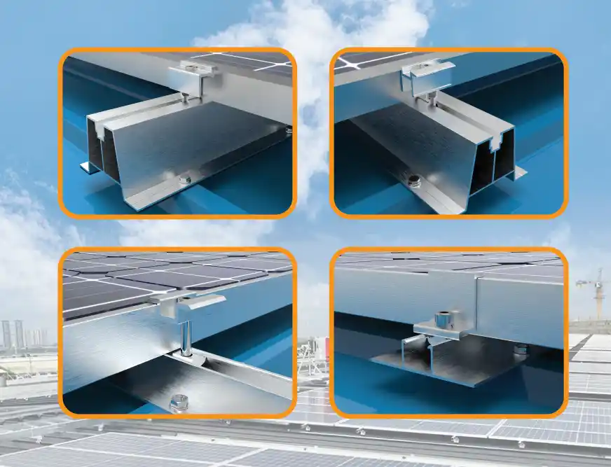 Rega Aluminium Dhuwur Ndorong Panjaluk Rel Mini Aluminium Solar