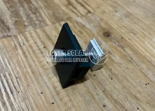 Solar Black Adjustable Mid Clamp Solar Black Adjustable Mid Clamp