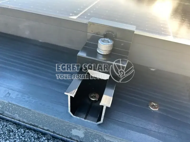Solar Black U Rail System Kit Solar Black U Rail System Kit