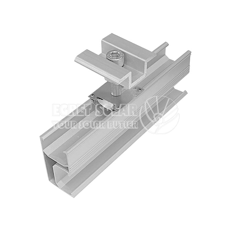 Rel Aluminium Solar 47B kanggo Roof Mounting Bracket