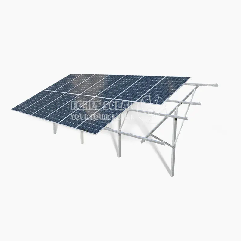 Sistem pemasangan solar baja